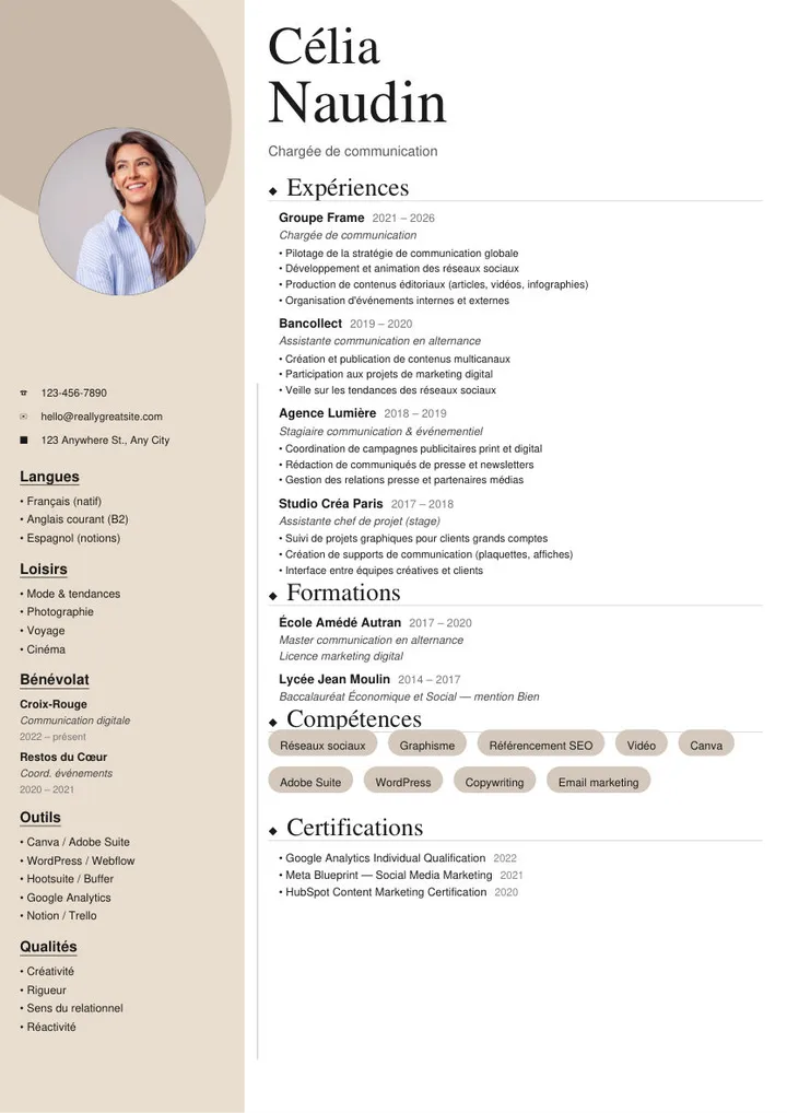 CV original